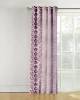 floral design pink readymade curtains available in digitally printed design